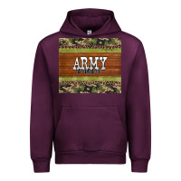 Mauve Wine army mom leopard glitter camouflage Urban Hoodie - BarkalooDesign