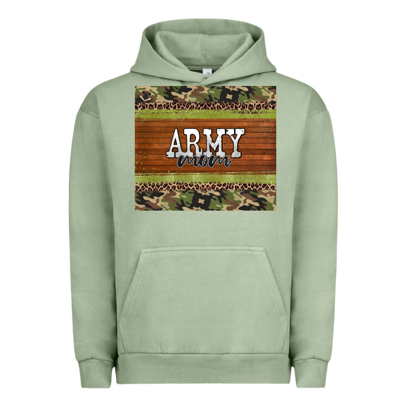 Army Mom Leopard Glitter Camouflage Urban Hoodie by BarkalooDesign | Teevron