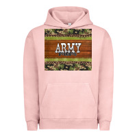 Pigment Salmon army mom leopard glitter camouflage Urban Hoodie - BarkalooDesign