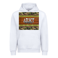 White army mom leopard glitter camouflage Urban Hoodie - BarkalooDesign