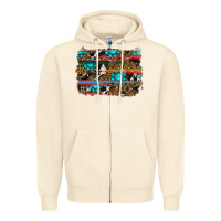 Sandshell western background Zipper Hoodie - RanaPortraitStore