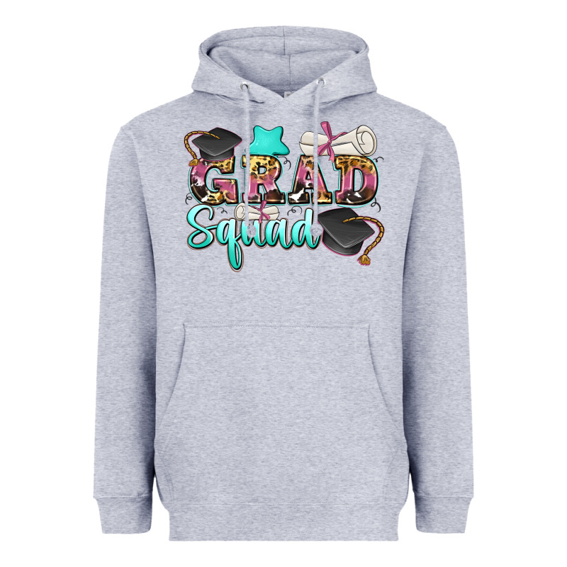Grad Squad Heavyweight Hoodie by Zillion Design Studio | Teevron