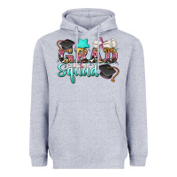 Heather Grey grad squad Heavyweight Hoodie - Zillion Design Studio