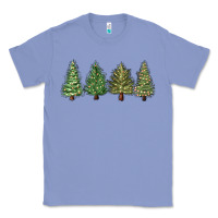 Colony Blue christmas trees Classic Tee - MaliasSmallBusiness