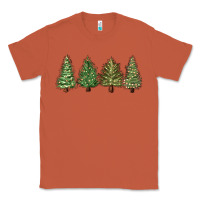 Copper christmas trees Classic Tee - MaliasSmallBusiness