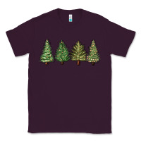 Plum christmas trees Classic Tee - MaliasSmallBusiness