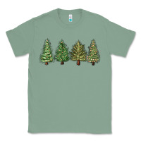Sage christmas trees Classic Tee - MaliasSmallBusiness