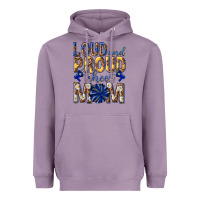Lavender loud and proud cheer mom Heavyweight Hoodie - texasbilliewilder
