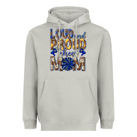 Moon Dust loud and proud cheer mom Heavyweight Hoodie - texasbilliewilder