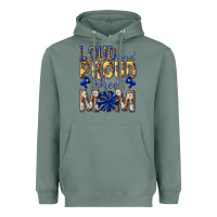 Sage loud and proud cheer mom Heavyweight Hoodie - texasbilliewilder
