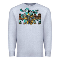 Heather Grey show mom Premium Sweatshirt - SublimationCraftShop