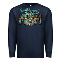 Navy show mom Premium Sweatshirt - SublimationCraftShop