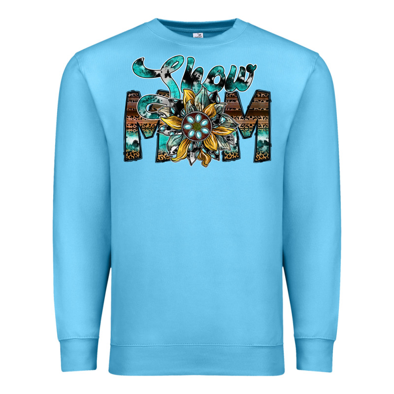 Show Mom Premium Sweatshirt by SublimationCraftShop | Teevron