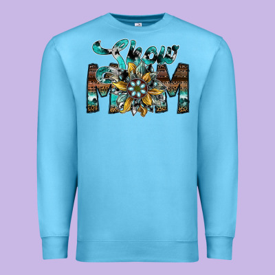 Show Mom Premium Sweatshirt Designed By Sublimationcraftshop