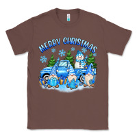 Chestnut merry christmas snowman gnomes truck Classic Tee - MaliasSmallBusiness
