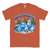 Copper merry christmas snowman gnomes truck Classic Tee - MaliasSmallBusiness