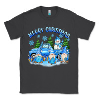 Smoke merry christmas snowman gnomes truck Classic Tee - MaliasSmallBusiness