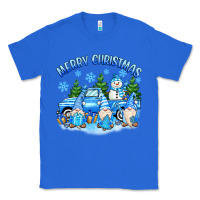 True Royal merry christmas snowman gnomes truck Classic Tee - MaliasSmallBusiness