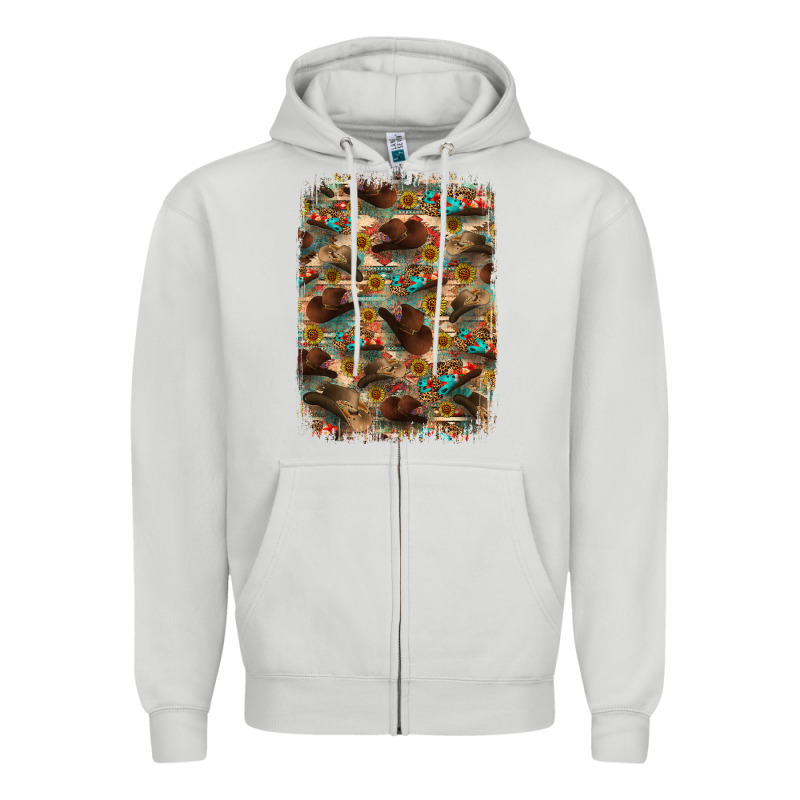 Western  Background Zipper Hoodie by RanaPortraitStore | Teevron