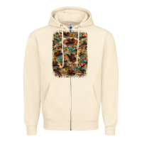 Sandshell western  background Zipper Hoodie - RanaPortraitStore