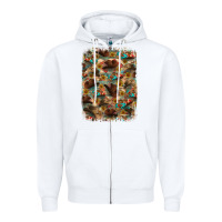 White western  background Zipper Hoodie - RanaPortraitStore