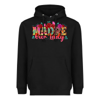 Black madre our lady Heavyweight Hoodie - texasbilliewilder