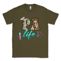 Army Green western nurse pa  life Classic Tee - BarkalooDesign