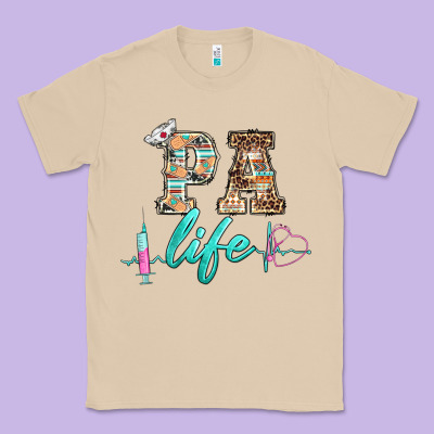 Western Nurse Pa  Life Classic Tee Designed By Barkaloodesign