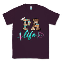 Plum western nurse pa  life Classic Tee - BarkalooDesign