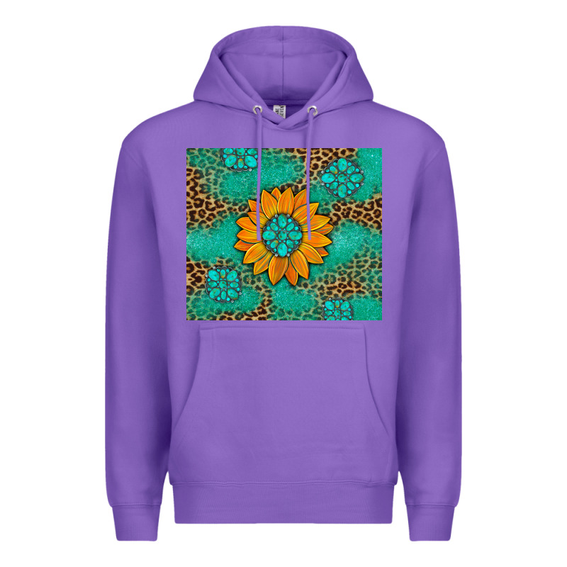 Sunflower Gemstone Leopard Premium Hoodie by Artiststas | Teevron