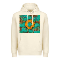 Sandshell Sunflower Gemstone Leopard Premium Hoodie - Artiststas