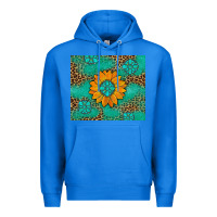 True Royal Sunflower Gemstone Leopard Premium Hoodie - Artiststas