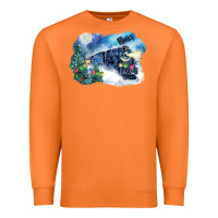 Carrot polar express winter Premium Sweatshirt - FaDigitalArtStudio