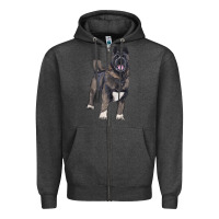 American Akita Zipper Hoodie | Teevron