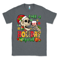 Charcoal Heather full of holiday spirit Classic Tee - MaliasSmallBusiness