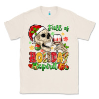 Natural full of holiday spirit Classic Tee - MaliasSmallBusiness