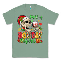 Sage full of holiday spirit Classic Tee - MaliasSmallBusiness