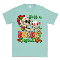 Seafoam full of holiday spirit Classic Tee - MaliasSmallBusiness