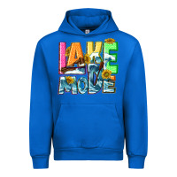 Cobalt Lake mode summer Urban Hoodie - NancyCooperArtShop