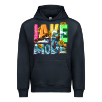 Navy Lake mode summer Urban Hoodie - NancyCooperArtShop