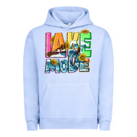 Pigment Grape Ice Lake mode summer Urban Hoodie - NancyCooperArtShop