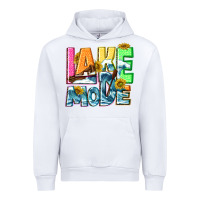 White Lake mode summer Urban Hoodie - NancyCooperArtShop