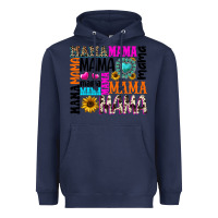 Navy mama gemstone sunflower Heavyweight Hoodie - texasbilliewilder