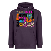 Plum mama gemstone sunflower Heavyweight Hoodie - texasbilliewilder