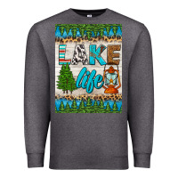 Charcoal Heather lake life air freshener Premium Sweatshirt - HRA Design Shop