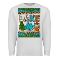 Dove Grey lake life air freshener Premium Sweatshirt - HRA Design Shop
