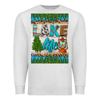 Oatmeal Heather lake life air freshener Premium Sweatshirt - HRA Design Shop