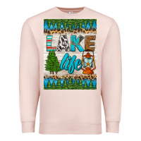 Pale Pink lake life air freshener Premium Sweatshirt - HRA Design Shop