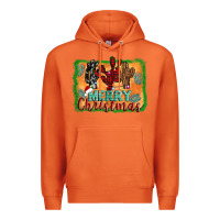 Carrot merry christmas cactus Premium Hoodie - AdoDesignShop