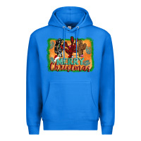 True Royal merry christmas cactus Premium Hoodie - AdoDesignShop